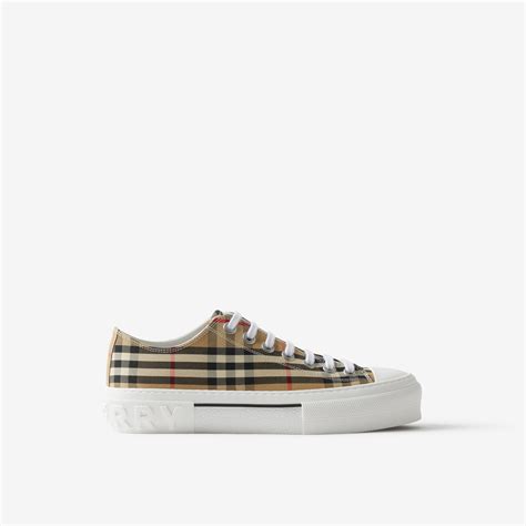 burberry cotton sneakers|Burberry sneakers dam.